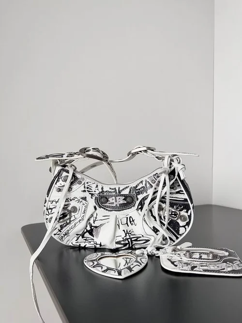 Balenciaga Le Cagole One Shoulder Bag Women Luxury Studded