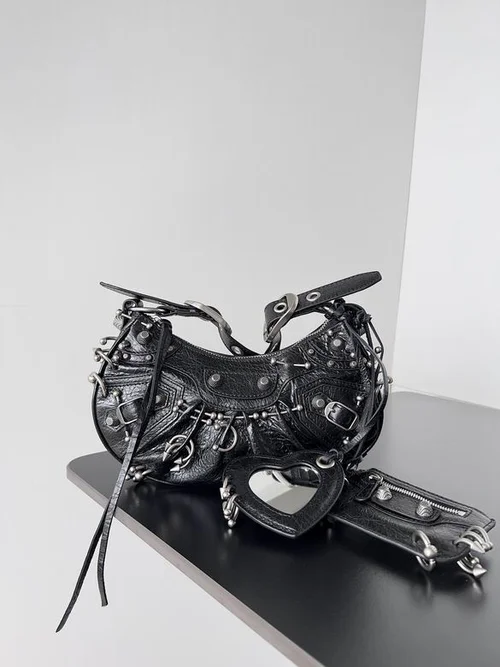 Balenciaga Le Cagole One Shoulder Bag Women Luxury Studded