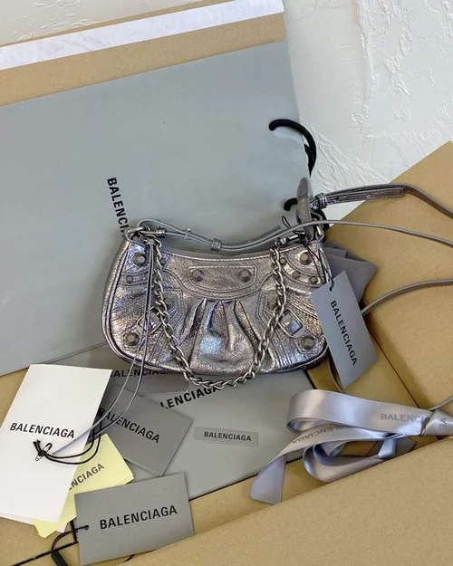 Balenciaga Le Cagole One Shoulder Bag Women Luxury Studded