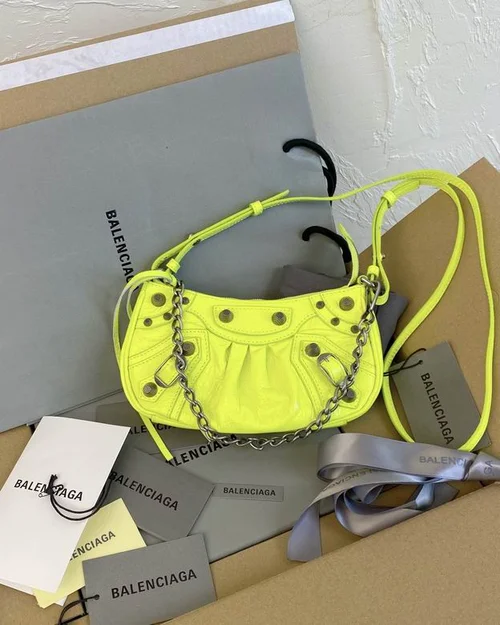 Balenciaga Le Cagole One Shoulder Bag Women Luxury Studded