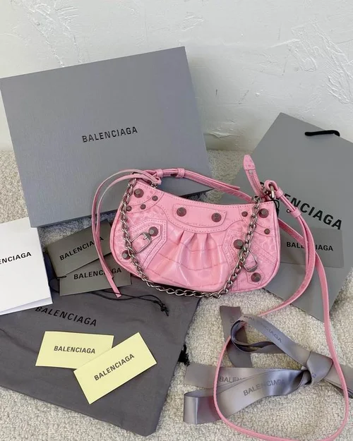 Balenciaga Le Cagole One Shoulder Bag Women Luxury Studded