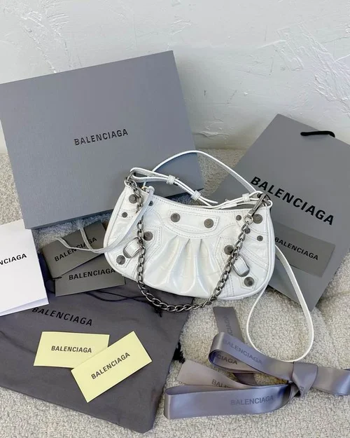 Balenciaga Le Cagole One Shoulder Bag Women Luxury Studded