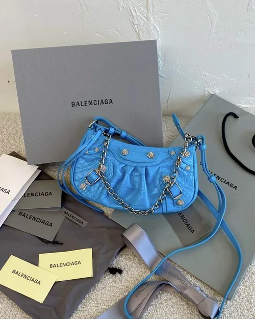 Balenciaga Le Cagole One Shoulder Bag Women Luxury Studded