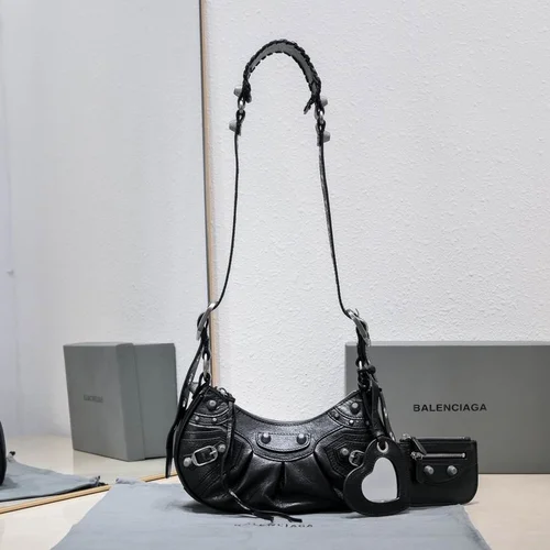 Balenciaga Le Cagole One Shoulder Bag Women Luxury Studded