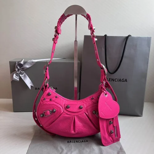 Balenciaga Le Cagole One Shoulder Bag Women Luxury Studded