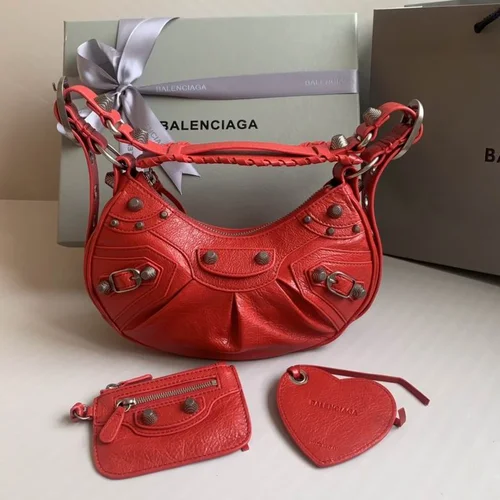 Balenciaga Le Cagole One Shoulder Bag Women Luxury Studded