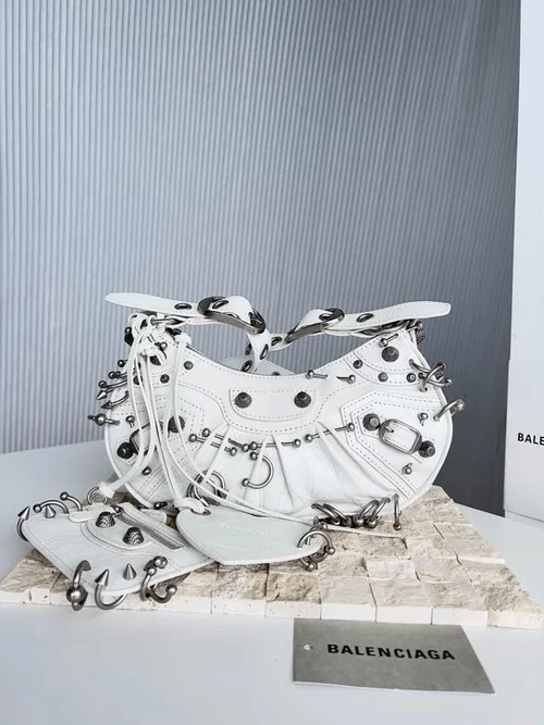 Balenciaga Le Cagole One Shoulder Bag Women Luxury Studded