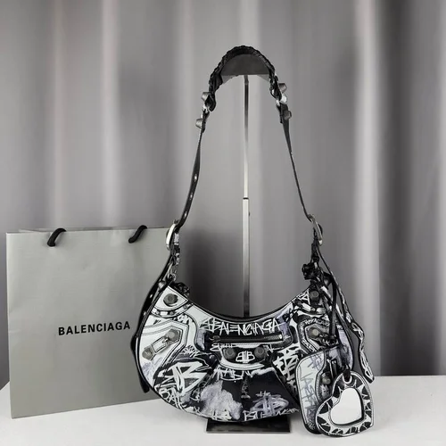 Balenciaga Le Cagole One Shoulder Bag Women Luxury Studded