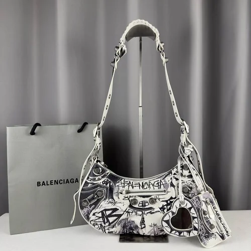 Balenciaga Le Cagole One Shoulder Bag Women Luxury Studded