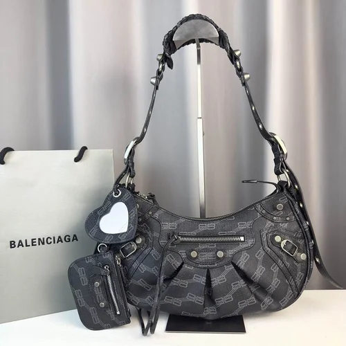 Balenciaga Le Cagole One Shoulder Bag Women Luxury Studded