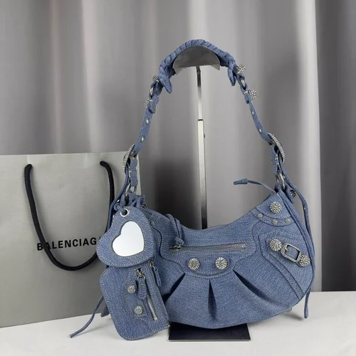 Balenciaga Le Cagole One Shoulder Bag Women Luxury Studded