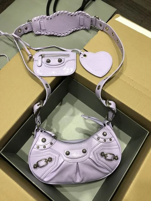 Balenciaga Le Cagole One Shoulder Bag Women Luxury Studded