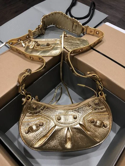 Balenciaga Le Cagole One Shoulder Bag Women Luxury Studded