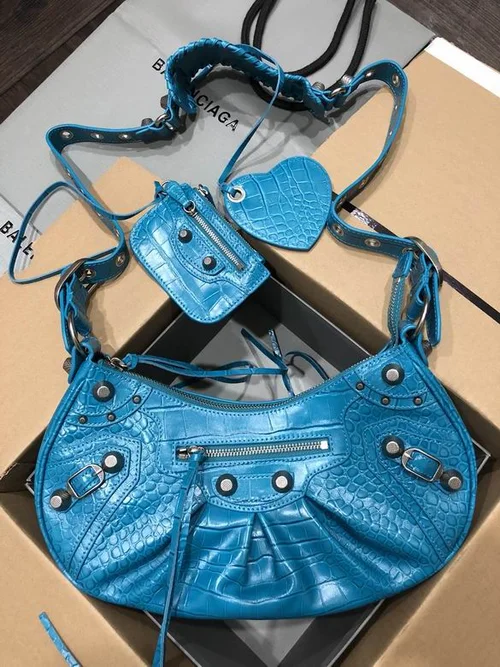 Balenciaga Le Cagole One Shoulder Bag Women Luxury Studded