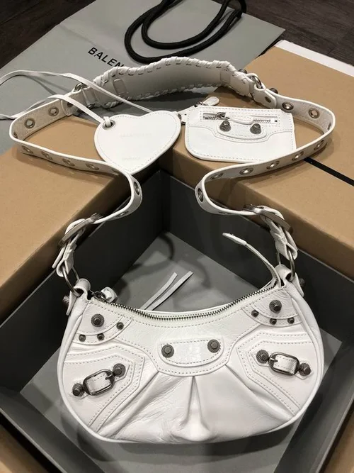 Balenciaga Le Cagole One Shoulder Bag Women Luxury Studded