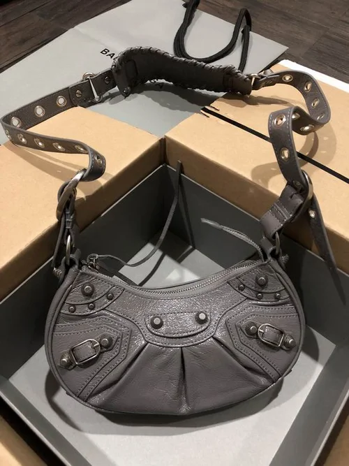 Balenciaga Le Cagole One Shoulder Bag Women Luxury Studded