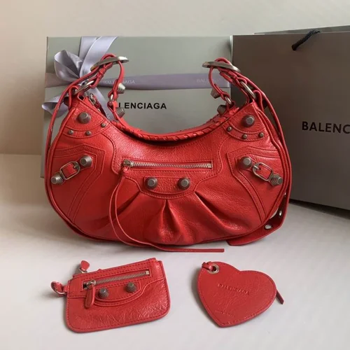 Balenciaga Le Cagole One Shoulder Bag Women Luxury Studded