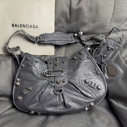 Balenciaga Le Cagole One Shoulder Bag Women Luxury Studded
