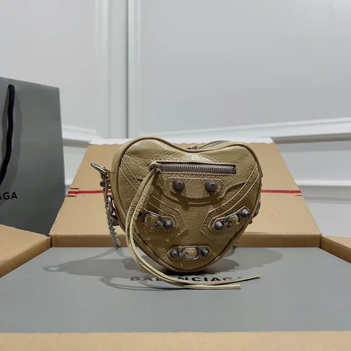 Balenciaga Le Cagole One Shoulder Bag Women Luxury Studded