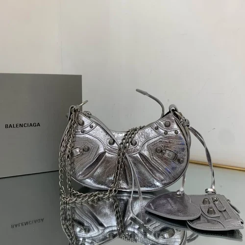 Balenciaga Le Cagole One Shoulder Bag Women Luxury Studded