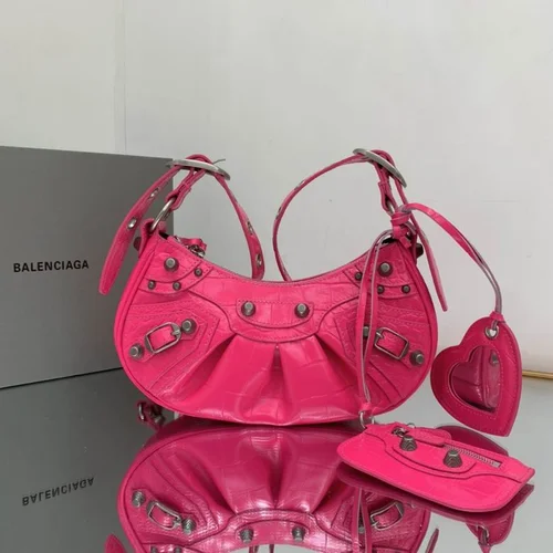 Balenciaga Le Cagole One Shoulder Bag Women Luxury Studded