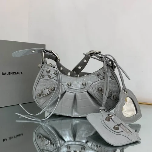 Balenciaga Le Cagole One Shoulder Bag Women Luxury Studded