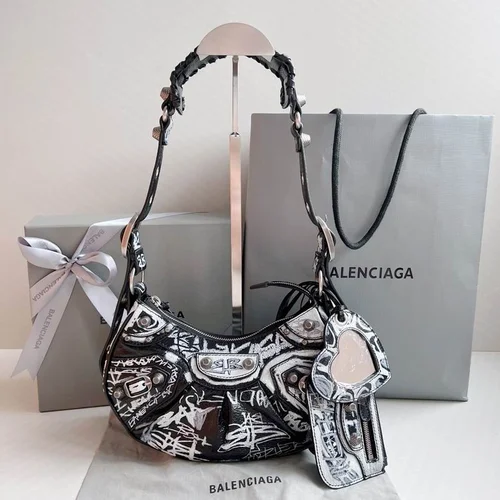 Balenciaga Le Cagole One Shoulder Bag Women Luxury Studded
