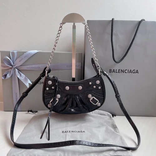 Balenciaga Le Cagole One Shoulder Bag Women Luxury Studded