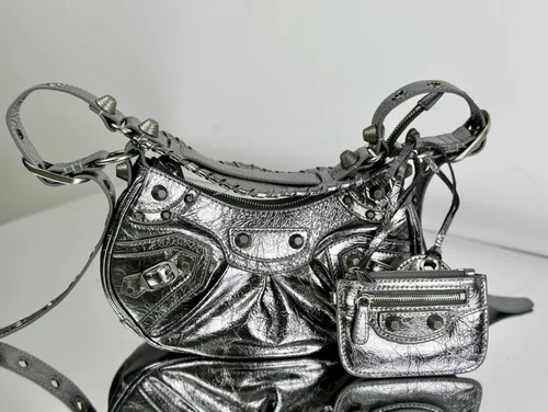 Balenciaga Le Cagole One Shoulder Bag Women Luxury Studded