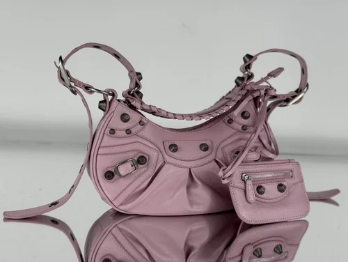 Balenciaga Le Cagole One Shoulder Bag Women Luxury Studded