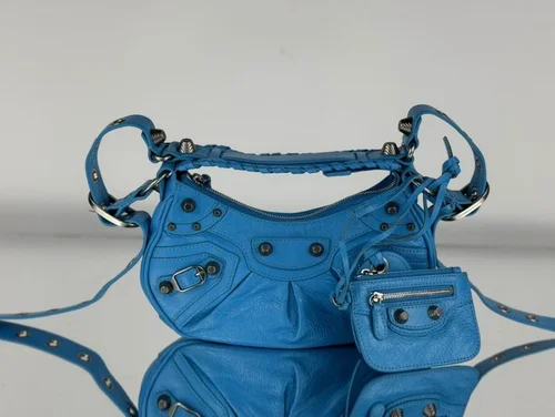 Balenciaga Le Cagole One Shoulder Bag Women Luxury Studded