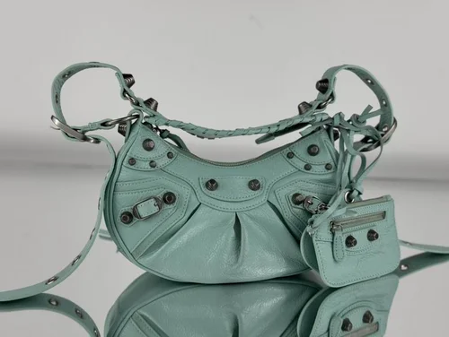 Balenciaga Le Cagole One Shoulder Bag Women Luxury Studded