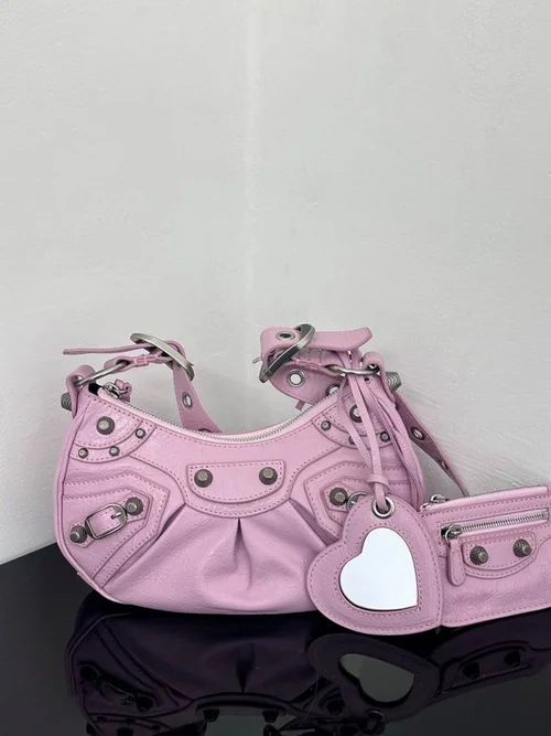 Balenciaga Le Cagole One Shoulder Bag Women Luxury Studded