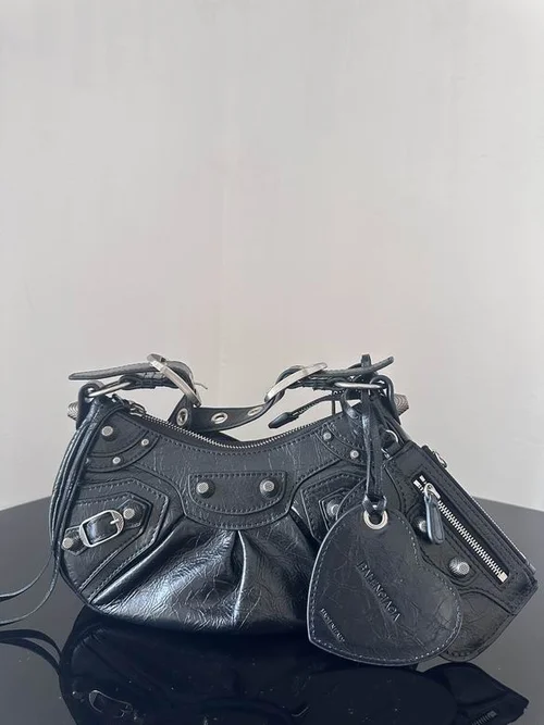 Balenciaga Le Cagole One Shoulder Bag Women Luxury Studded