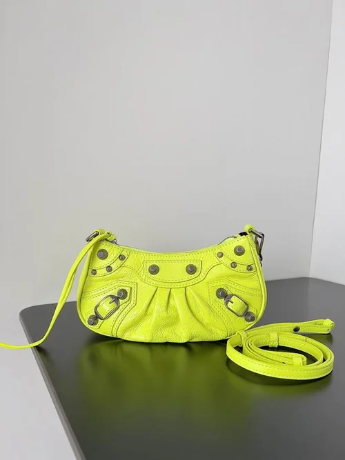 Balenciaga Le Cagole One Shoulder Bag Women Luxury Studded