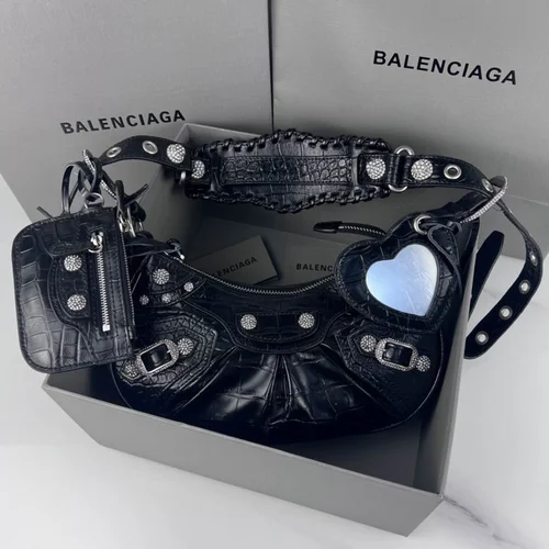 Balenciaga Le Cagole One Shoulder Bag Women Luxury Studded