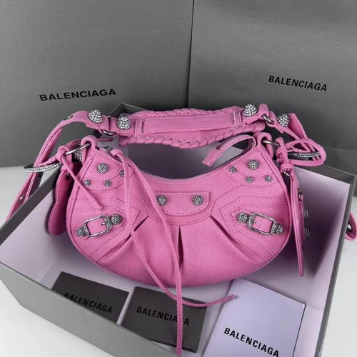 Balenciaga Le Cagole One Shoulder Bag Women Luxury Studded