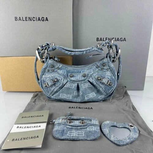 Balenciaga Le Cagole One Shoulder Bag Women Luxury Studded