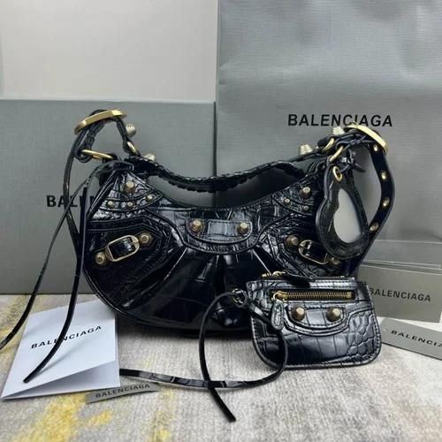Balenciaga Le Cagole One Shoulder Bag Women Luxury Studded