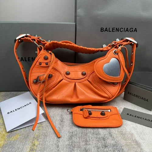 Balenciaga Le Cagole One Shoulder Bag Women Luxury Studded