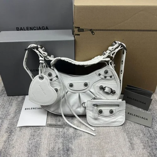 Balenciaga Le Cagole One Shoulder Bag Women Luxury Studded