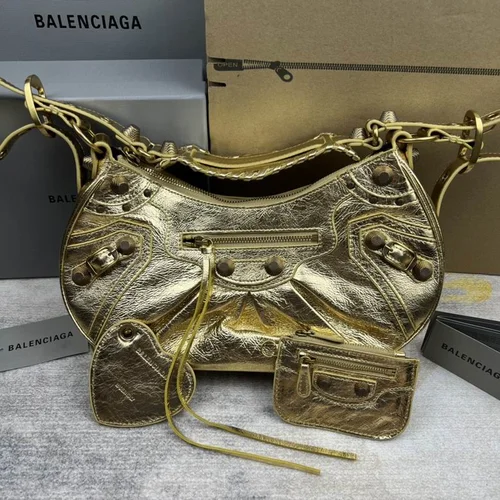Balenciaga Le Cagole One Shoulder Bag Women Luxury Studded