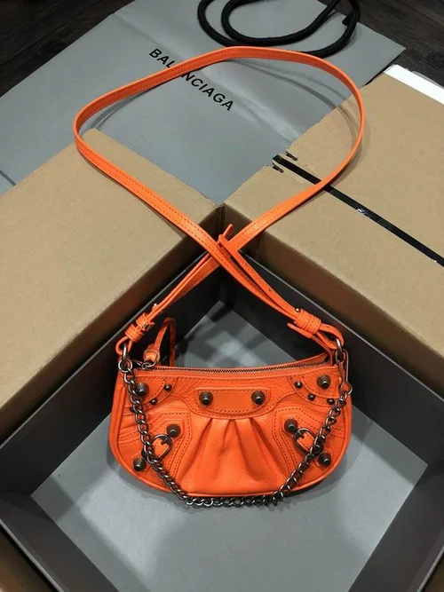 Balenciaga Le Cagole One Shoulder Bag Women Luxury Studded