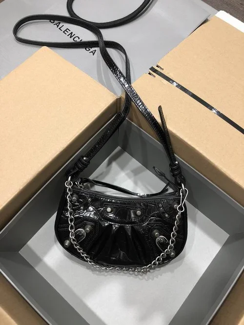 Balenciaga Le Cagole One Shoulder Bag Women Luxury Studded