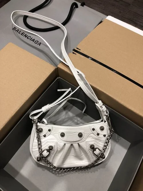 Balenciaga Le Cagole One Shoulder Bag Women Luxury Studded