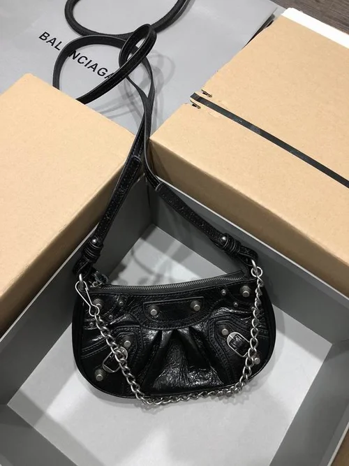 Balenciaga Le Cagole One Shoulder Bag Women Luxury Studded