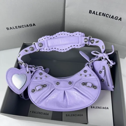 Balenciaga Le Cagole One Shoulder Bag Women Luxury Studded
