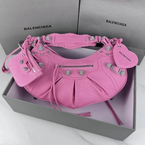 Balenciaga Le Cagole One Shoulder Bag Women Luxury Studded