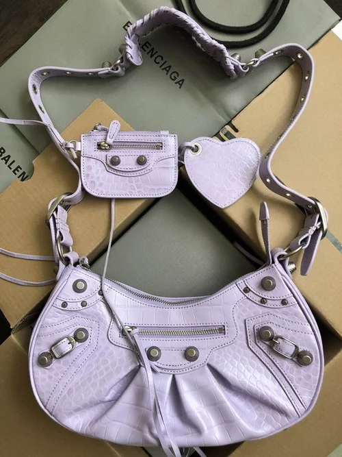 Balenciaga Le Cagole One Shoulder Bag Women Luxury Studded