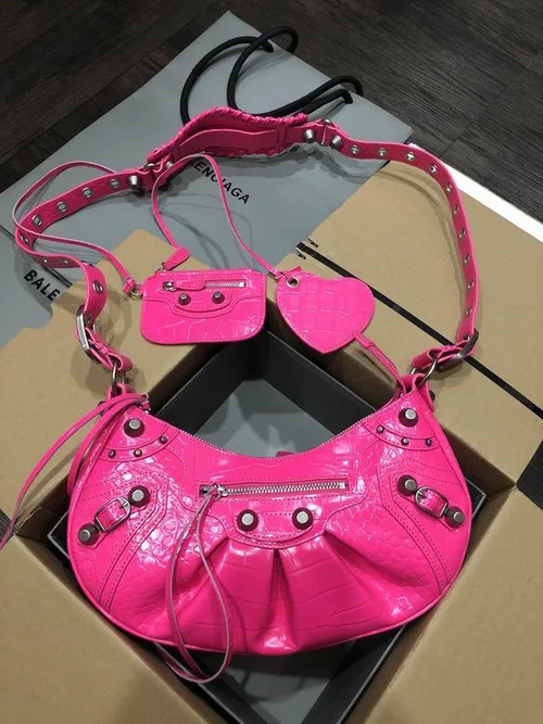 Balenciaga Le Cagole One Shoulder Bag Women Luxury Studded